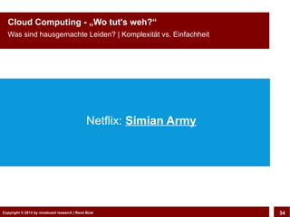 Cloud Computing - „Wo tut's weh?“
