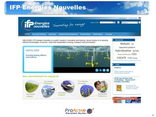 IFP Energies Nouvelles




                         12
                              12
 