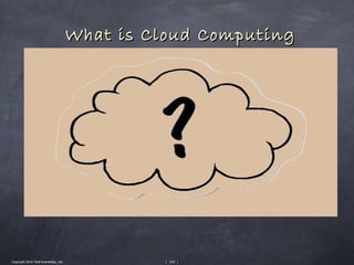 What is Cloud Computing




Copyright 2010 Tikal Knowledge, Ltd.             | 203 |
 