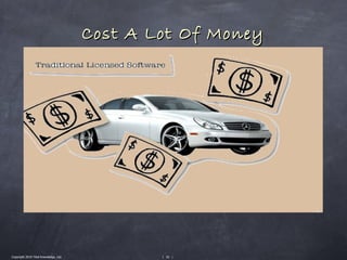 Cost A Lot Of Money




Copyright 2010 Tikal Knowledge, Ltd.           | 61 |
 