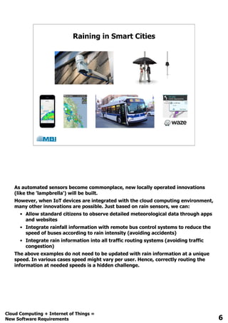 Raining in Smart Cities
 