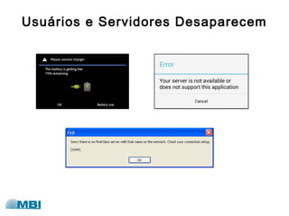 Usuários e Servidores Desaparecem
 