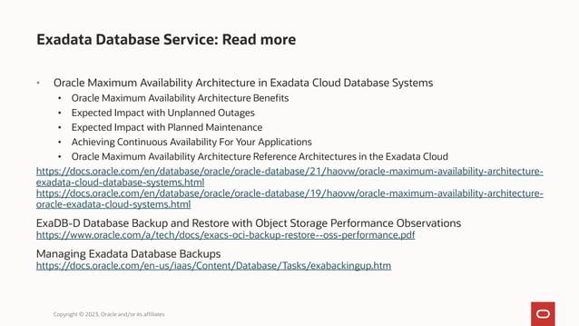 Oracle Cloud Maximum Availability Architecture | PDF