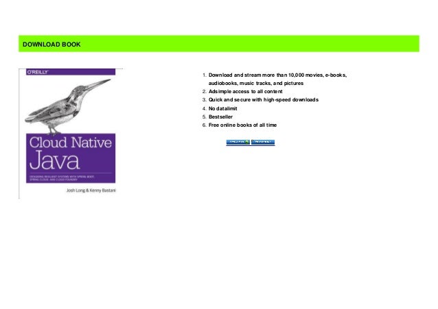 cloud native java free download cloud native java free download