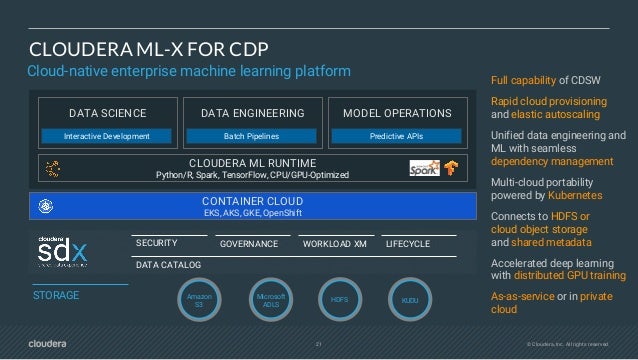 cloud native machine learning