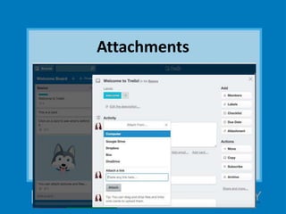 Attachments
 