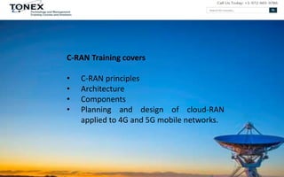 Cloud-RAN Training | PPTX