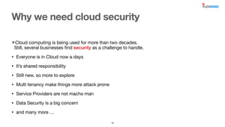 Presentation on Cloud Security 101 - 2024 | PDF