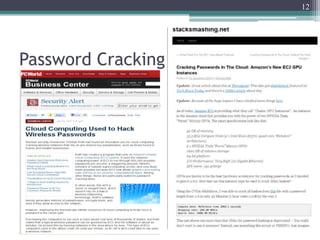 12




Password Cracking
 