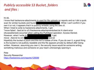 Cloud security best practices in AWS by: Ankit Giri