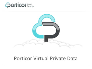 Porticor Virtual Private Data
 