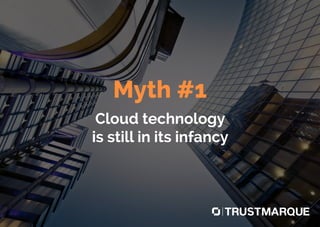 Myth #1
Cloud technology
is still in its infancy
Part of Capita plc
 
