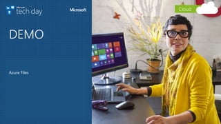 Azure Files
DEMO
Cloud
 