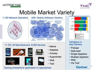 Mobile Market Variety




                        41
 