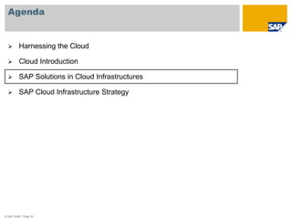 AgendaHarnessing the Cloud
