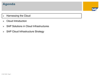 AgendaHarnessing the Cloud