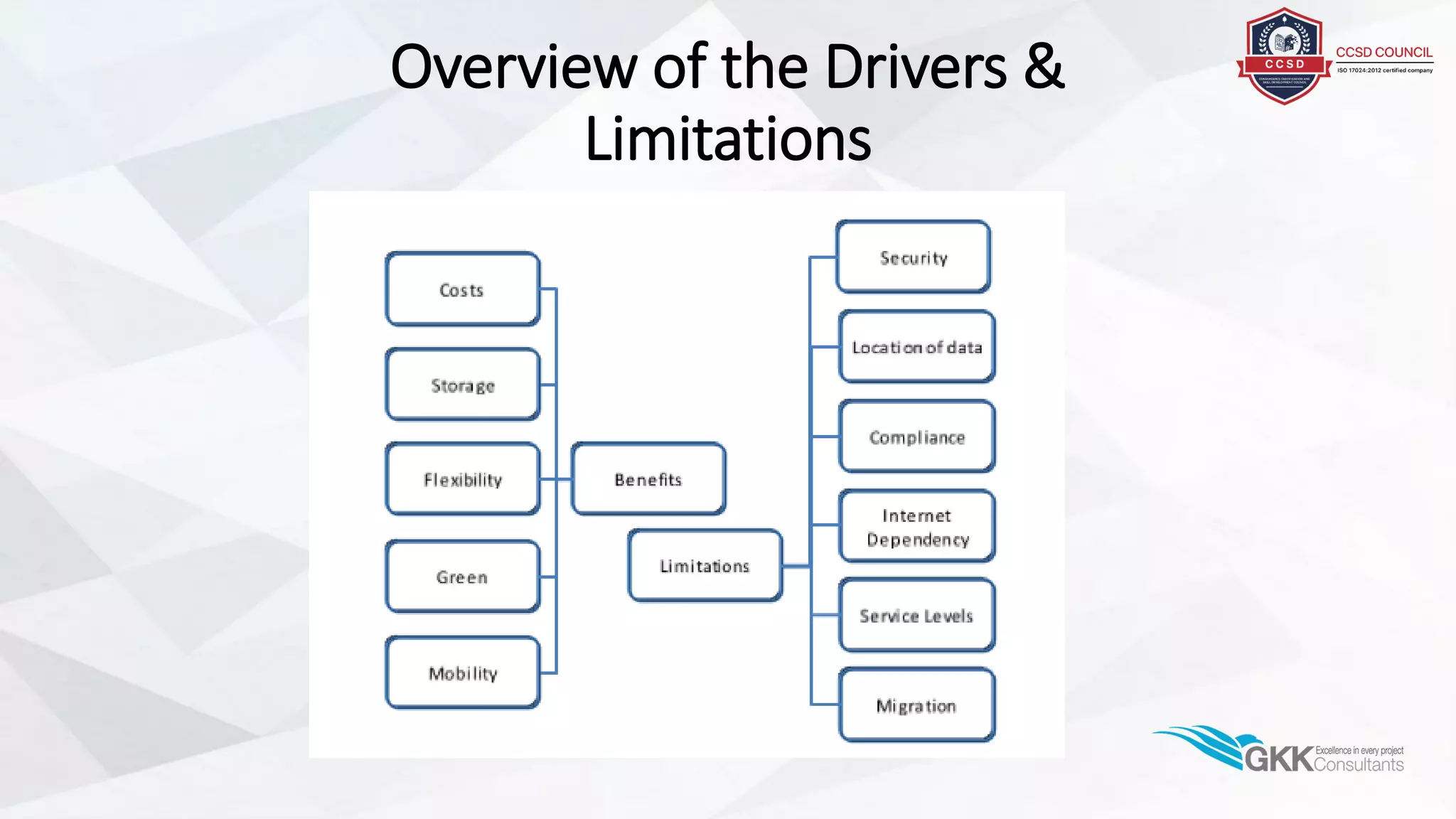 Overview of the Drivers &
Limitations