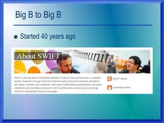 Big B to Big B
Started 40 years ago
4
 