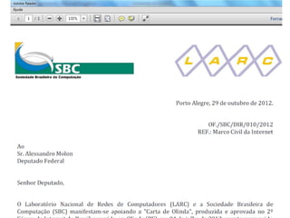 Marco Civil da internet

 
