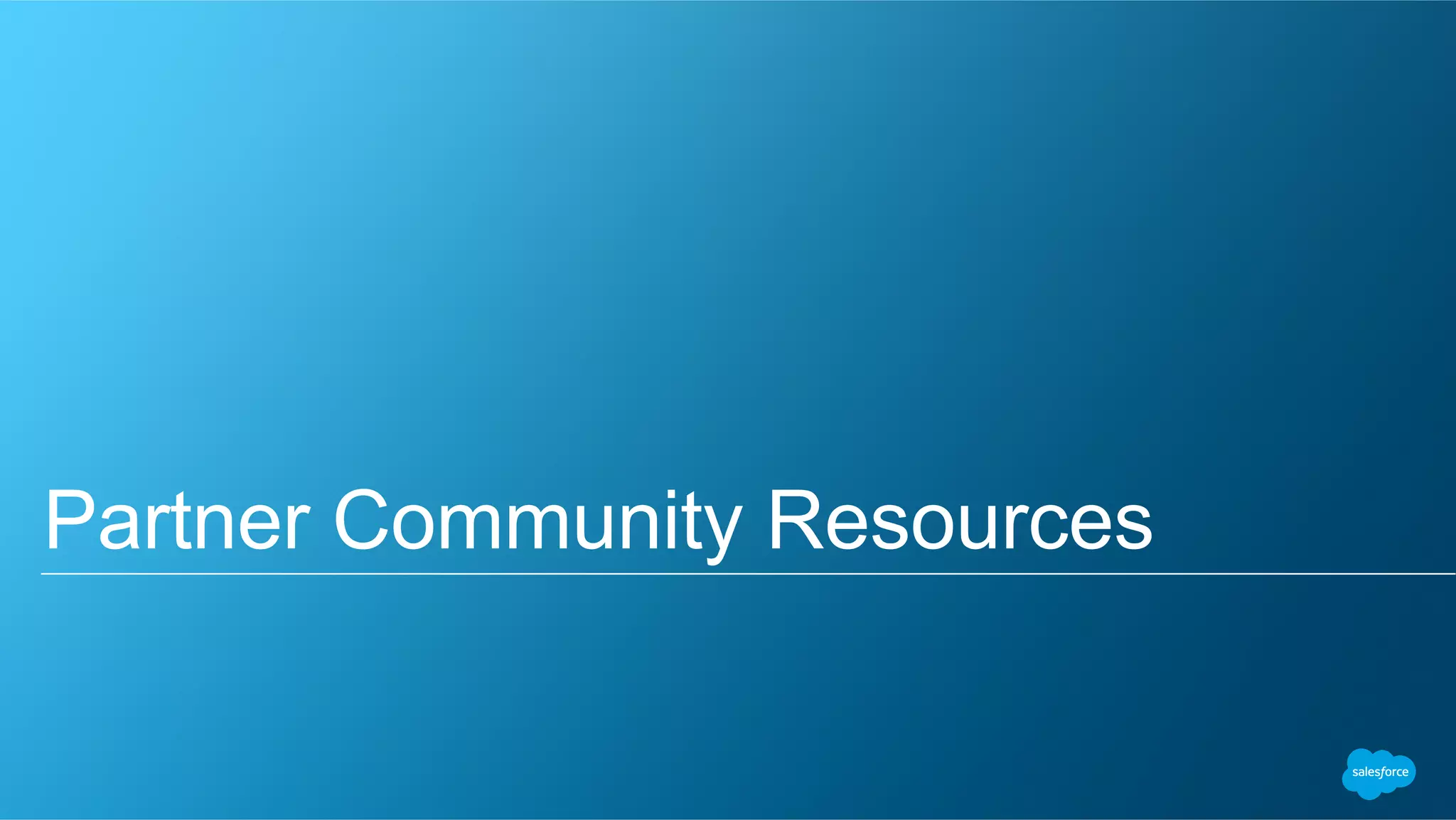 Partner Community Resources
 