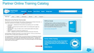 Partner Online Training Catalog
 