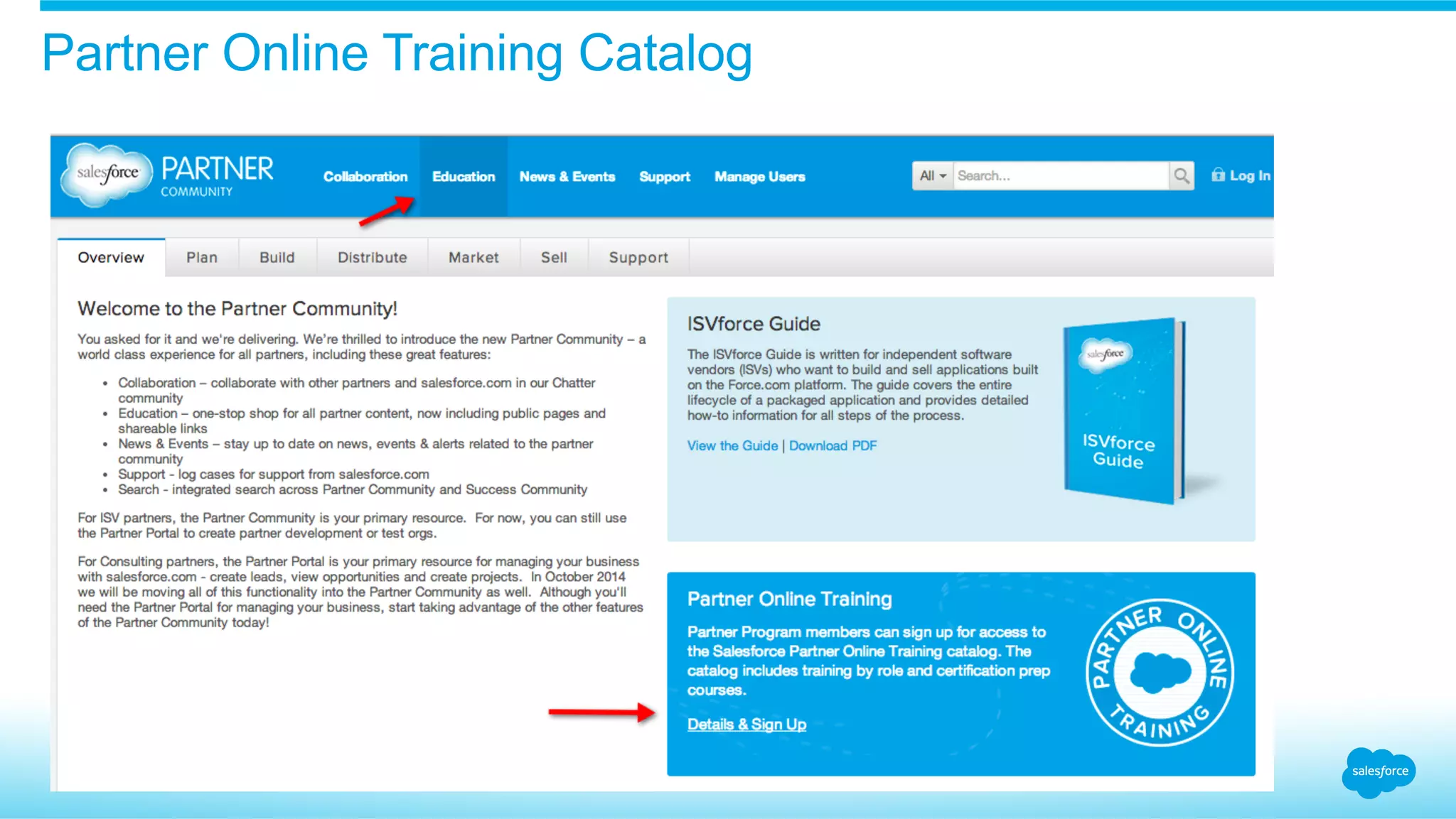 Partner Online Training Catalog
 
