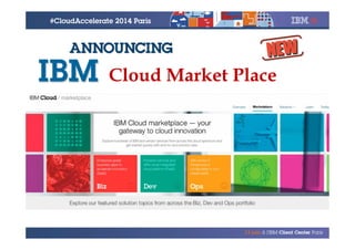 © 2014 IBM Corporation
Cloud Market Place
 