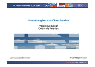 © 2014 IBM Corporation
veronique.kacar@fr.ibm.com DFUENTES@fr.ibm.com
 