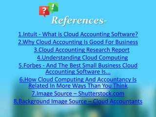 Cloud Accounting | PDF