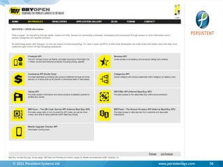 © 2011 Persistent Systems Ltd   www.persistentsys.com   56
 