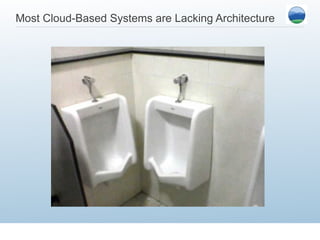 Most Cloud-Based Systems are Lacking Architecture
 