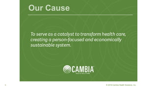 66 © 2016 Cambia Health Solutions, Inc.
 