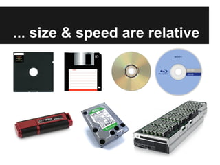 ... size & speed are relative
 