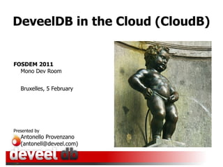 DeveelDB in the Cloud (CloudB) ,[object Object]