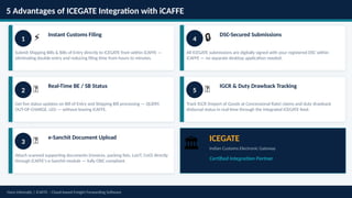 iCAFFE: Cloud-Based Freight Forwarding & Customs Clearance Software ...