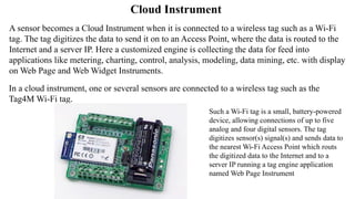 cloud based instrumentation introduction | PPTX