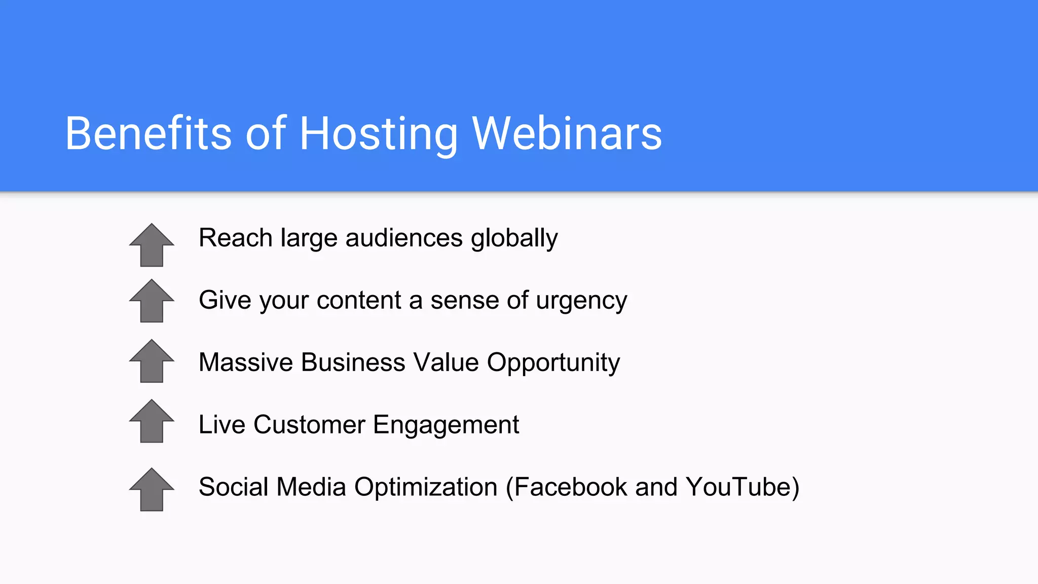 Now businesses can get into
professional live streaming at
extremely low budgets with almost
zero upfront investment!
 