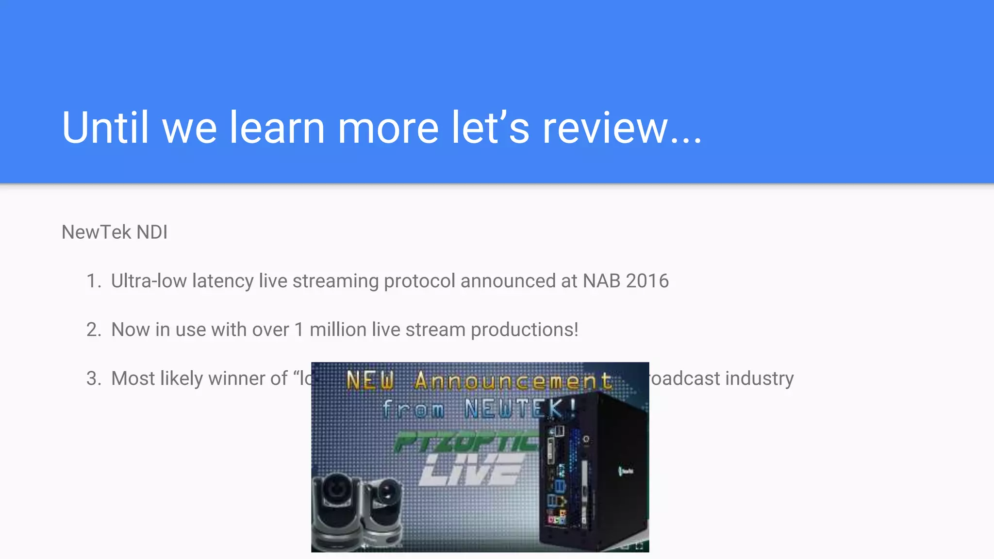 Our interview w/ EasyLive has been recorded!
See it live on the next slide!
 