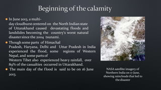 Cloudburst | Disaster Management | PPTX