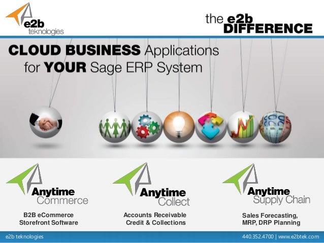 Cloud Business Applications for Sage ERP