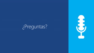 ¿Preguntas?
 