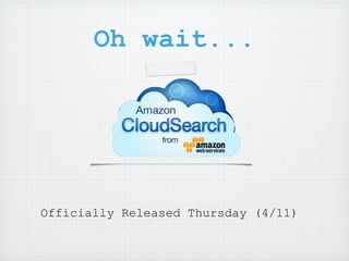 Oh wait...




Officially Released Thursday (4/11)
 