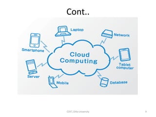 Cont..
COET, Dilla University 9
 