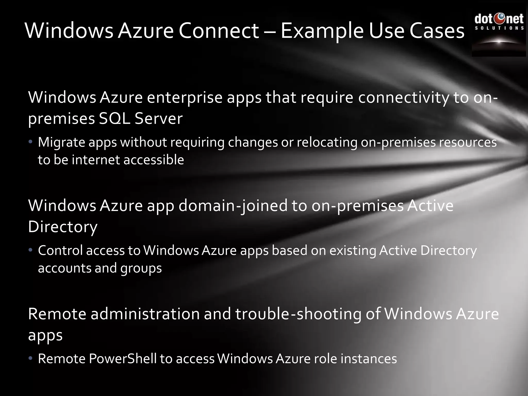 Virtualized & dynamic