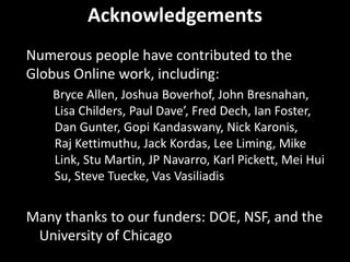 Find, access, analyze relevant data