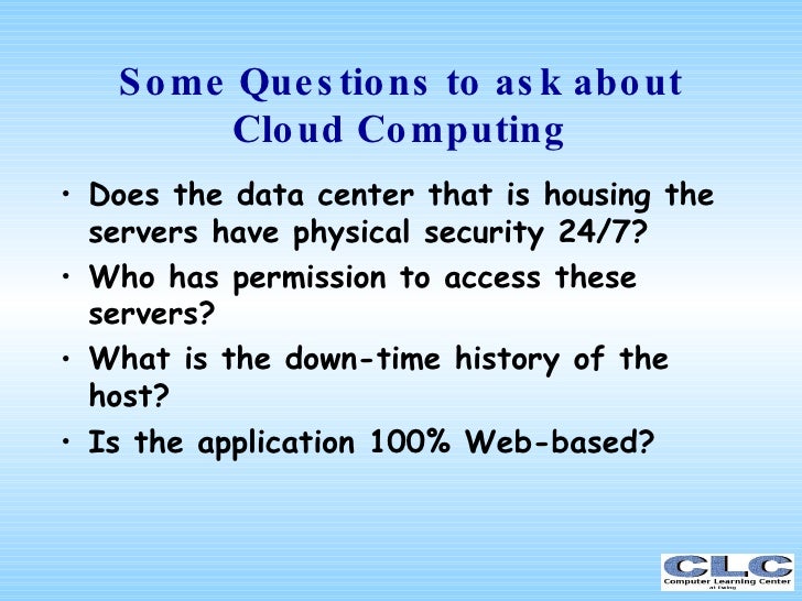 Cloud Computing