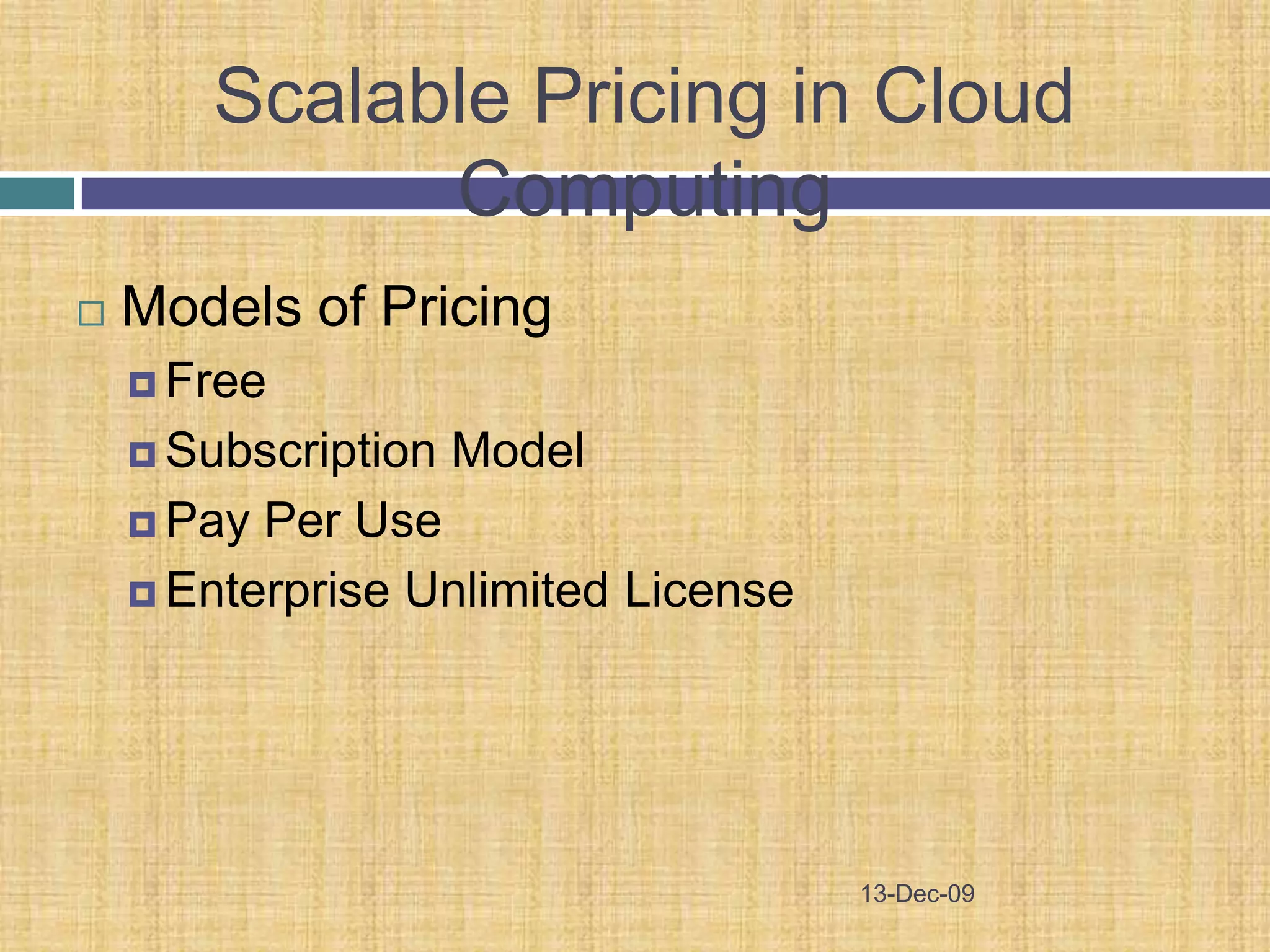 Testing and development