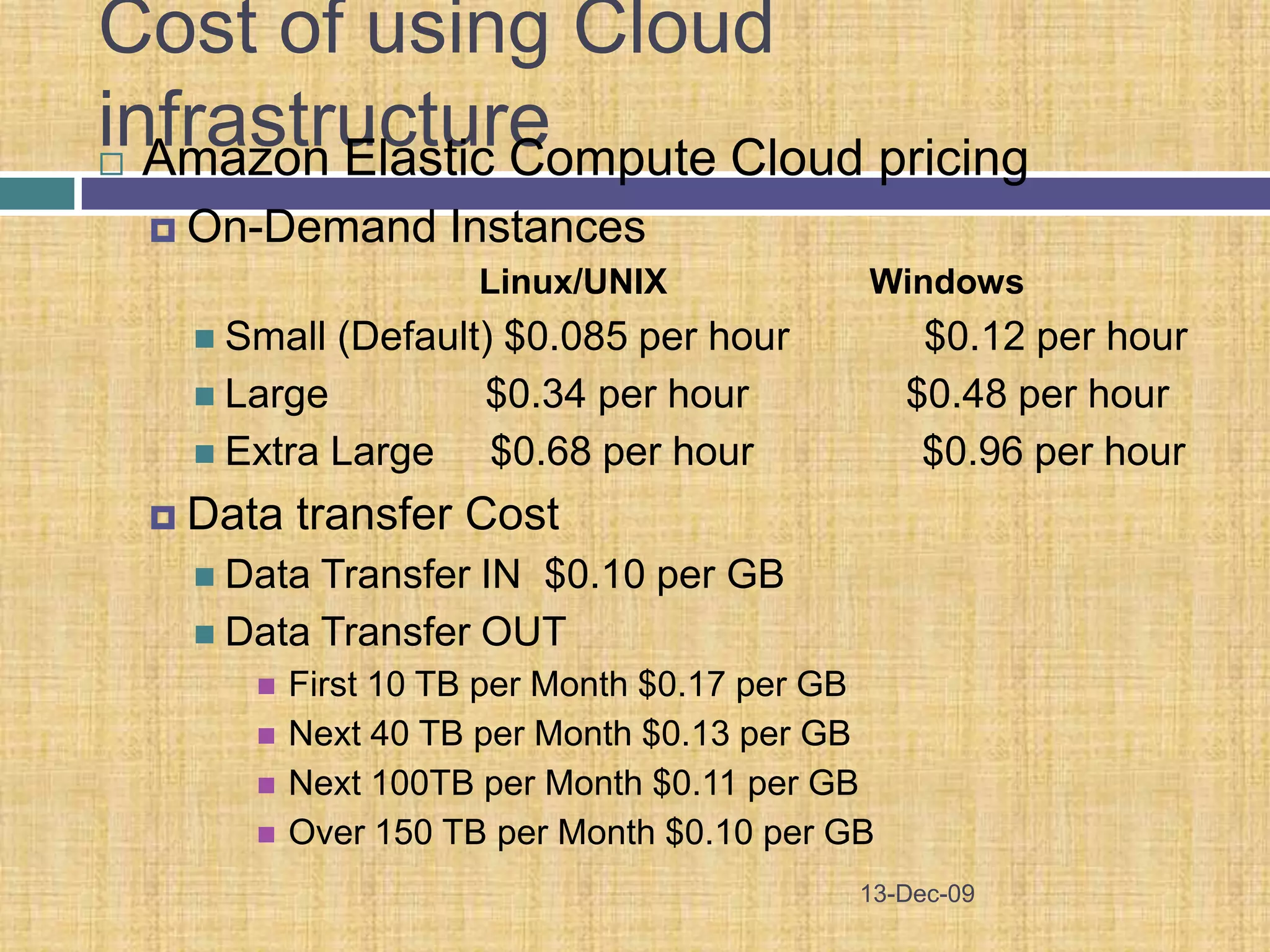 Dynamic Load Balancing