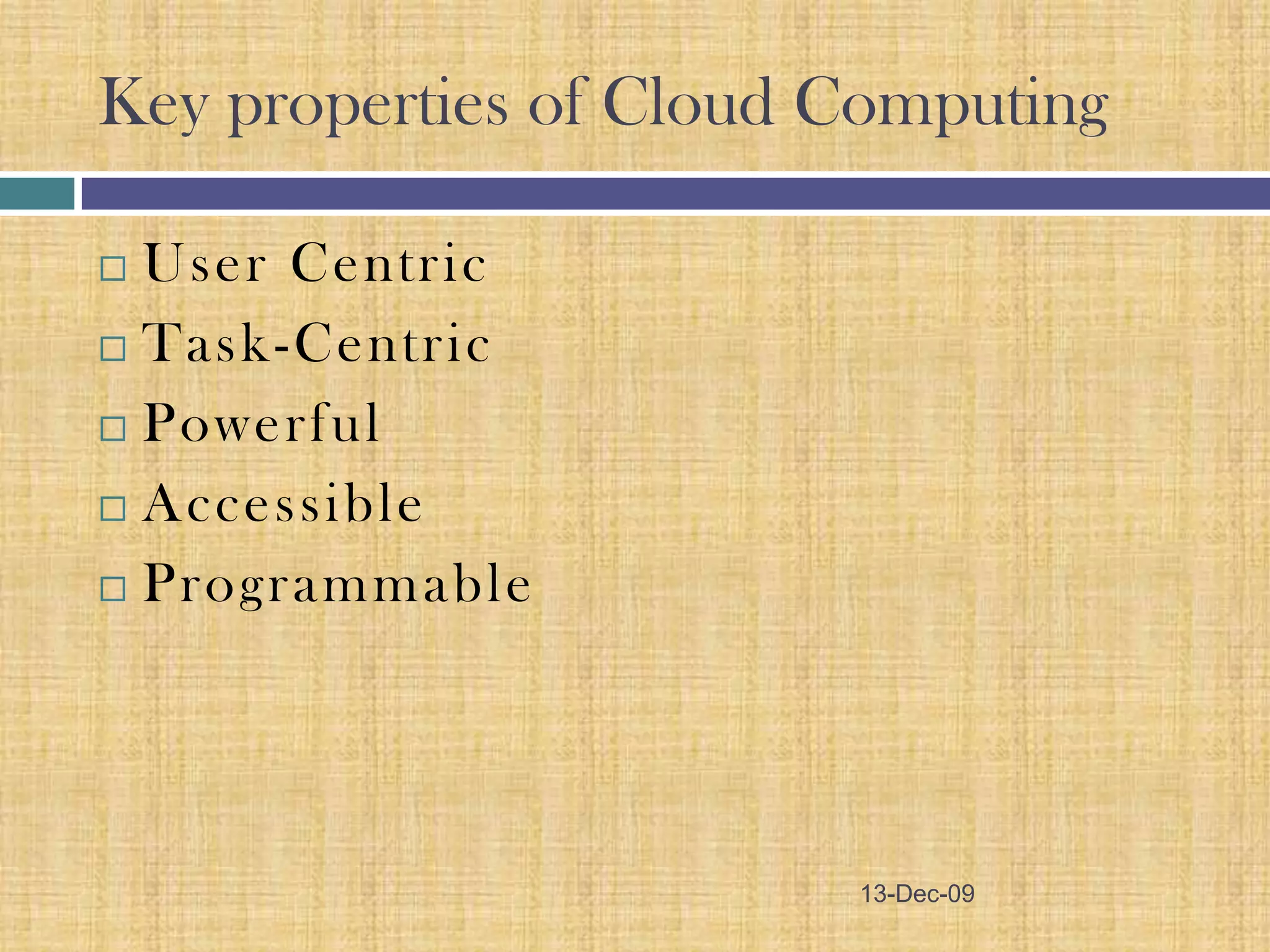 Virtual machine sprawl18-Nov-09Back to main lineWhy Cloud Computing ?