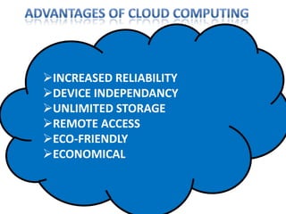 Instead, run applications on a shared data centers.